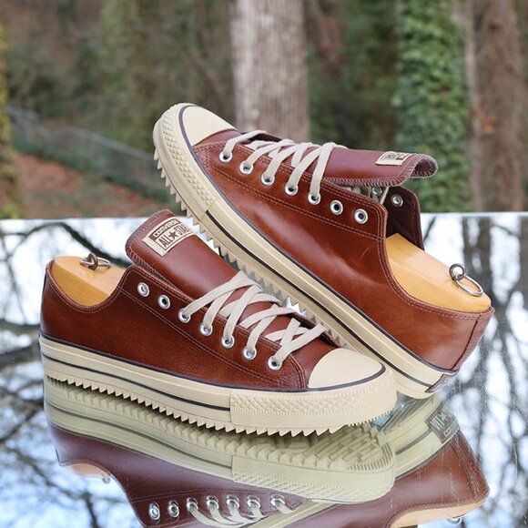 Converse Chuck Taylor All Star Hollis Leather Ox Boot - Picture 9 of 16